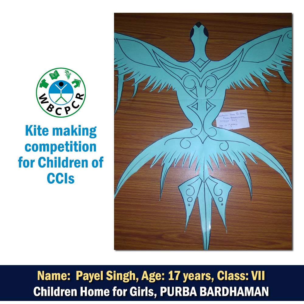 Kite making competition for Children of CCIs